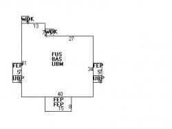 95 Warwick Rd, Newton MA 02465-1723 floor plan