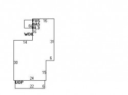 341 Lexington St, Newton MA 02466-1211 floor plan