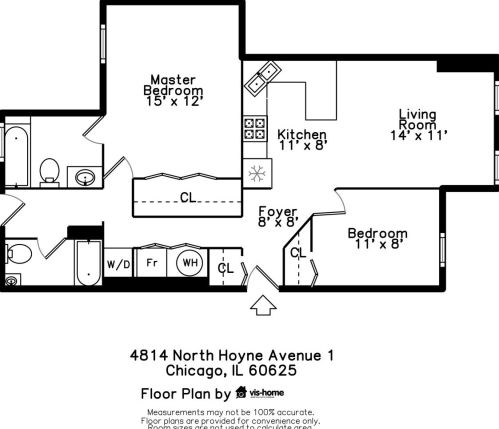 4814 Hoyne Ave, Chicago IL  60625-8148 exterior