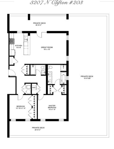 3207 Clifton Ave, Chicago IL  60657-3318 exterior