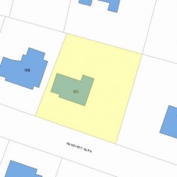 103 Randlett Park, Newton MA 02465-1743 plot plan
