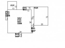 125 Cedar St, Newton MA 02459-1524 floor plan