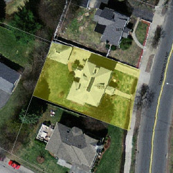 1870 Commonwealth Ave, Newton MA 02466-2408 aerial view