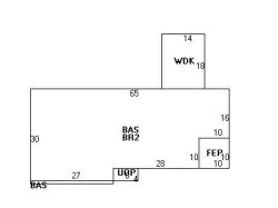 28 Brandeis Rd, Newton MA  02459-2709 floor plan