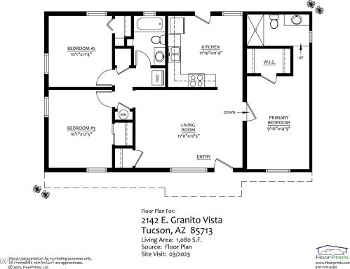 2142 Granito Vis, Tucson, AZ 85713-6509