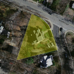 3 Waverley Ave, Newton MA 02458-2103 aerial view