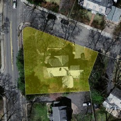 5 Byfield Rd, Newton MA  02468-1235 aerial view