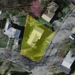 20 Brandeis Rd, Newton MA 02459-2709 aerial view