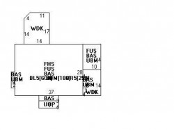 21 Clark St, Newton MA 02459-2425 floor plan