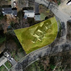221 Otis St, Newton MA 02465-2523 aerial view