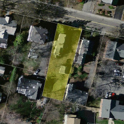 194 Church St, Newton MA 02458-1906 aerial view