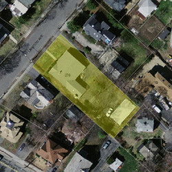 276 Linwood Ave, Newton MA 02460-1438 aerial view