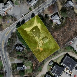 176 Grove St, Newton MA 02466-2257 aerial view