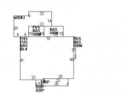 28 Eliot Memorial Rd, Newton MA 02458-2704 floor plan