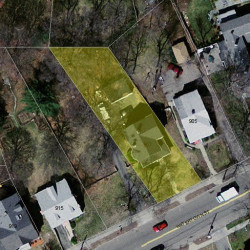 907 Watertown St, Newton MA 02465-2109 aerial view