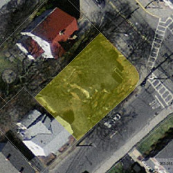 255 Adams St, Newton MA  02458-1248 aerial view