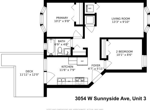 3054 Sunnyside Ave, Chicago IL  60625-3847 exterior