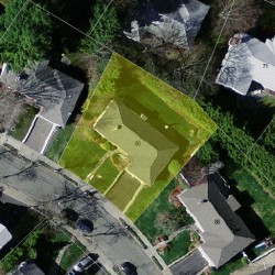 80 Deborah Rd, Newton MA 02459-2838 aerial view