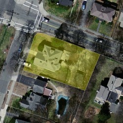1887 Commonwealth Ave, Newton MA 02466-2725 aerial view