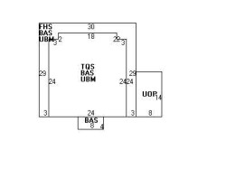 6 Roundwood Rd, Newton MA 02464-1217 floor plan