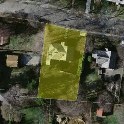 19 Alderwood Rd, Newton MA 02459-1225 aerial view