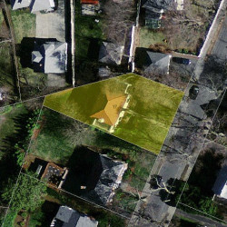 17 Prentice Rd, Newton MA 02459-1325 aerial view