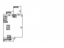 18 Owatonna St, Newton MA 02466-1411 floor plan