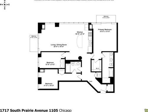 1717 Prairie Ave, Chicago IL 60616-4338 exterior