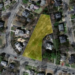 227 Homer St, Newton MA 02459-1420 aerial view