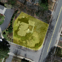 233 Grove St, Newton MA 02466-2271 aerial view