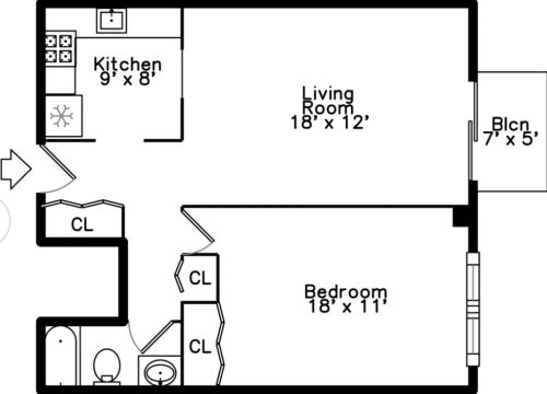 1212 La Salle St, Chicago IL exterior