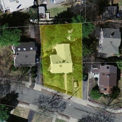 59 Commonwealth Park, Newton MA 02459-1024 aerial view