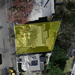 42 Clarendon St, Newton MA 02460-2021 aerial view