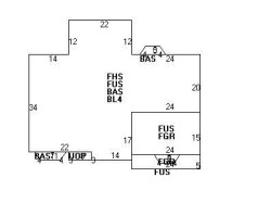 42 Drumlin Rd, Newton MA 02459-2807 floor plan