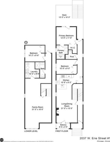 2037 Erie St, Chicago IL  60612-1469 exterior