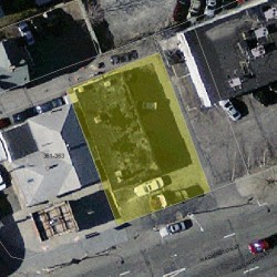 355 Washington St, Newton MA 02458-1535 aerial view