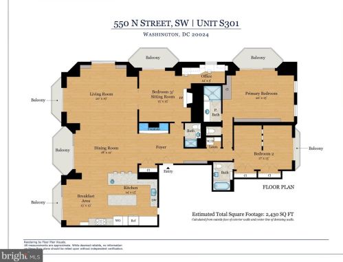 550 N St, Washington DC 20024-4643 exterior