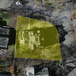 112 Gibbs St, Newton MA 02459-1928 aerial view