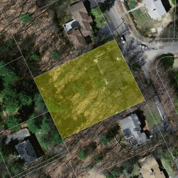 295 Upland Ave, Newton MA 02461-2002 aerial view