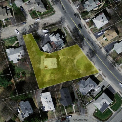 111 Waltham St, Newton MA 02465-1331 aerial view