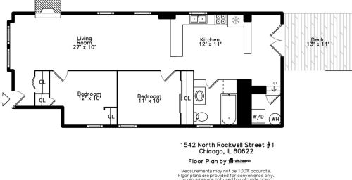 1542 Rockwell St, Chicago IL 60622-1647 exterior