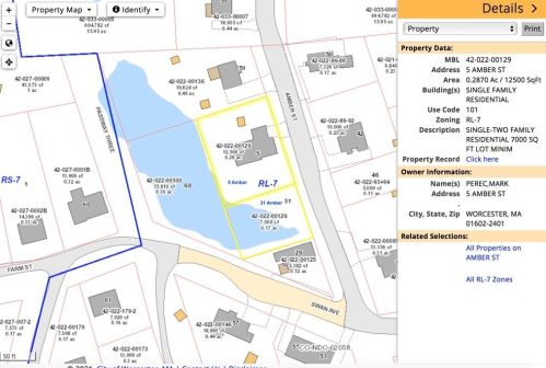 5 Amber St, Worcester MA 01602-2401 exterior