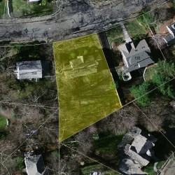 142 Cotton St, Newton MA 02458-2641 aerial view