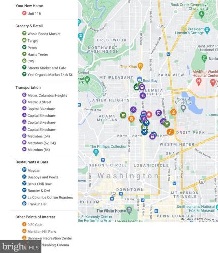 1308 Clifton St, Washington DC  20009-7001 exterior