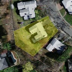 83 Redwood Rd, Newton MA 02459-3124 aerial view