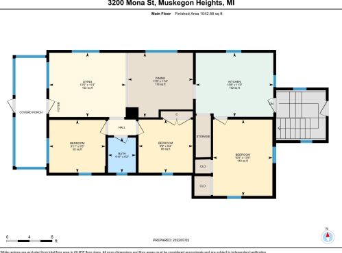 3200 Mona St, Meskegon MI 49444-2746 exterior