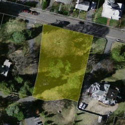 150 Sargent St, Newton MA 02458-2345 aerial view
