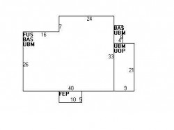 106 Sargent St, Newton MA 02458-2344 floor plan