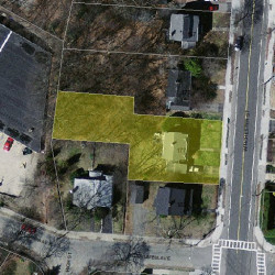 177 Winchester St, Newton MA  02461-2129 aerial view