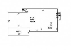 92 Clinton Pl, Newton MA 02459-1141 floor plan